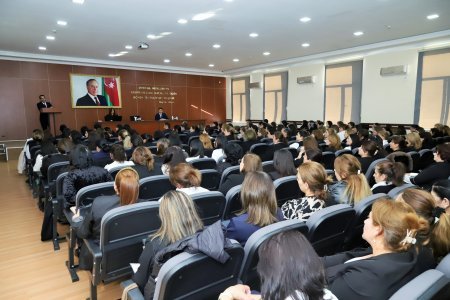 Məktəbəqədər təhsil müəssisələrində çalışanlarla görüş keçirilib