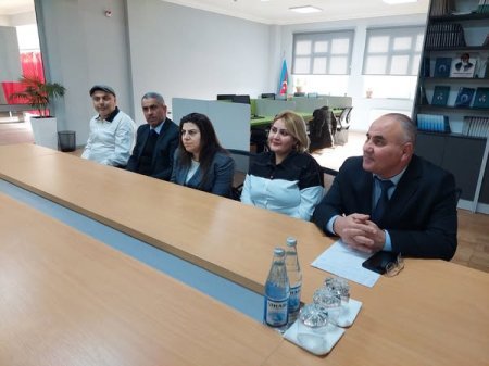 "Zəfər" respublika yaradıcılıq festival-müsabiqəsinin qalibləri ilə görüş keçirilib
