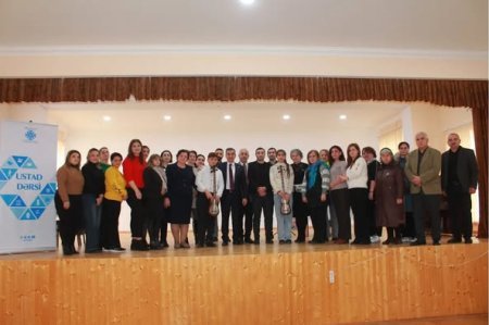  Şəfiqə Axundovanın 100 illik yubileyi çərçivəsində Şəki şəhər uşaq musiqi və incəsənət məktəblərində tar və kamança ixtisasları üzrə ustad dərslərinə start verili