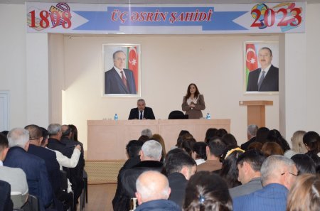 İlk dəfə müəllim kimi əmək fəaliyyətinə başlayan təhsilverənlərlə görüş keçirilib