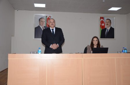 İlk dəfə müəllim kimi əmək fəaliyyətinə başlayan təhsilverənlərlə görüş keçirilib