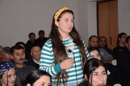 İlk dəfə müəllim kimi əmək fəaliyyətinə başlayan təhsilverənlərlə görüş keçirilib