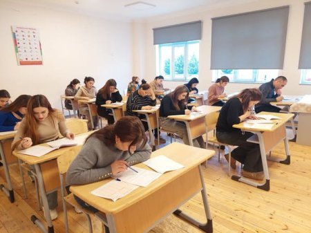 Psixoloq və laborant vəzifələrinə işə qəbul üzrə test imtahan mərhələsi keçirilib
