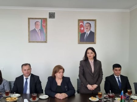 Şəkidə şəhid övladları ilə görüş keçirilib