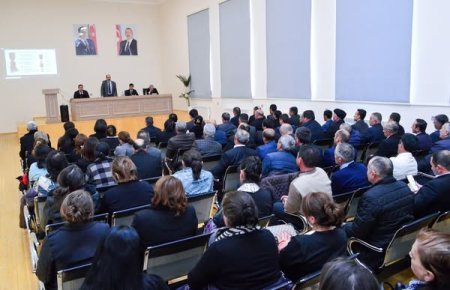 Qazax-Tovuz Regional Təhsil İdarəsinin tabeliyində fəaliyyət göstərən təhsil müəssisələrinin istiliklə təmin edilməsi və təhlükəsizlik qaydalarına riayət olunması barədə növbəti maarifləndirmə tədbiri keçirilib
