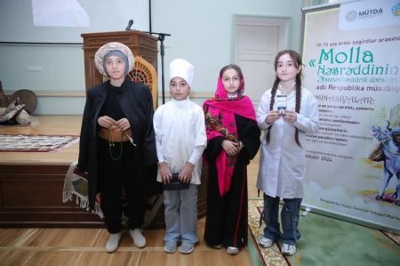 “Molla Nəsrəddinin əfsanəvi müdrik dərsləri” adlı Respublika müsabiqəsinin final və mükafatlandırma mərasimi keçirilib