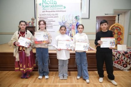 “Molla Nəsrəddinin əfsanəvi müdrik dərsləri” adlı Respublika müsabiqəsinin final və mükafatlandırma mərasimi keçirilib