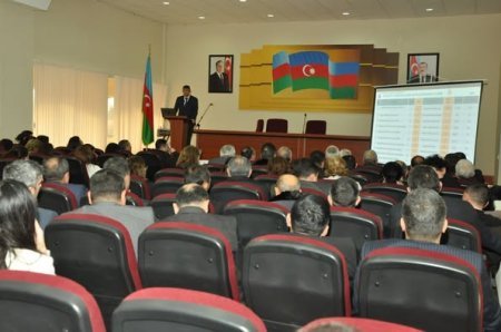 lX sinif üzrə qiymətləndirmə nəticələrinin təhlili mövzusunda görüş keçirilib