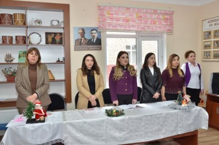 Nitq Bağçası- Danışıq və Əyləncənin Evi" adlı yeni il tədbiri keçirilib