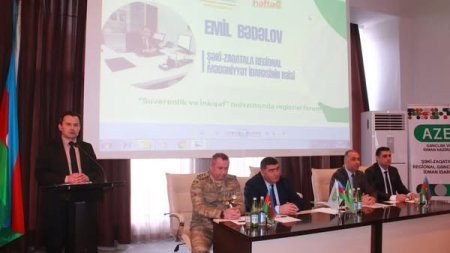 “Suverenlik və İnkişaf” mövzusunda Şəki-Zaqatala regionuna regionunda gənclərinin iştirakı ilə Regional Forum keçirilib