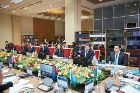 Aida Balayevanın moderatorluğu ilə Türk Mədəniyyəti və İrsi Fondunun növbəti Şura iclası öz işinə başlayıb