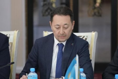 Adil Kərimli Astanada "Daşa yazılmış tarix" kitabının təqdimatında çıxış edib