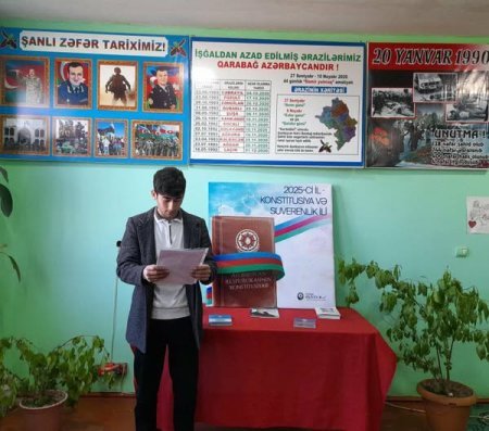 “Konstitusiya və suverenlik ili” münasibətilə tədbir keçirilib