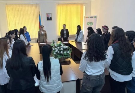 “Gənclərin  ictimai   və   könüllülük   fəaliyyətinin artırılması” mövzusunda seminar keçirildi