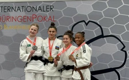 Cüdoçumuz beynəlxalq yarışda qızıl medal qazandı