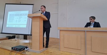 Qobustan rayonunda təhsil işçiləri ilə görüş keçirilib