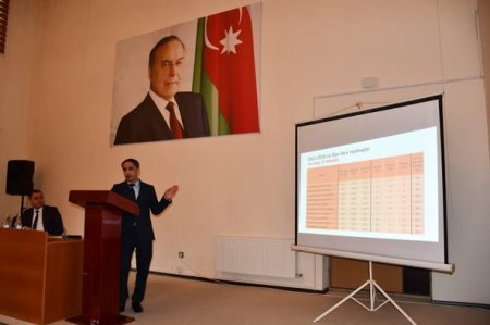 Ağsu rayonunda təhsil işçiləri ilə görüş keçirilib