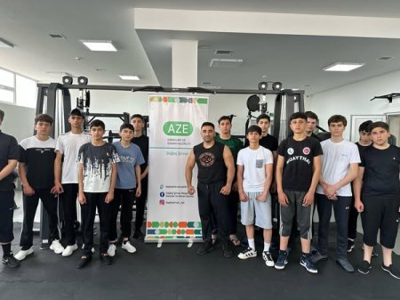 "İdman hamı üçün" layihəsi çərçivəsində Dünya çempionu Elvin Eynalovun rəhbərliyi altında fitnes idman növü üzrə ustad dərsi keçirildi