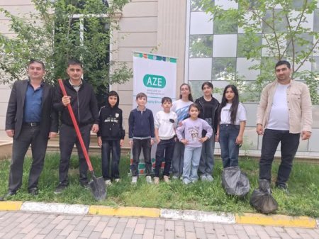 “Təbiətimizi qoruyaq” devizi altında təmizlik-abadlıq aksiyası keçirildi