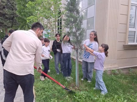 “Təbiətimizi qoruyaq” devizi altında təmizlik-abadlıq aksiyası keçirildi
