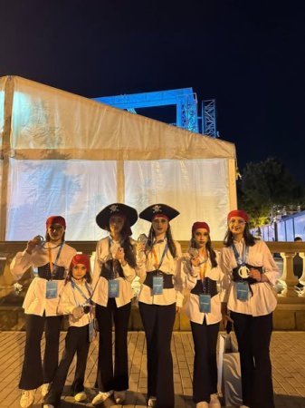 "Challenge" festivalında İsmayıllı,Qobustan və Şamaxı rayon gimnastları II yerə layiq görülüblər