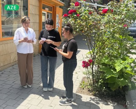 “26 İyun- Narkomaniya və Narkobiznesə qarşı Beynəlxalq Mübarizə Günü” ilə əlaqədar yeniyetmə və gənclərə maarifləndirici bukletlər paylanılıb