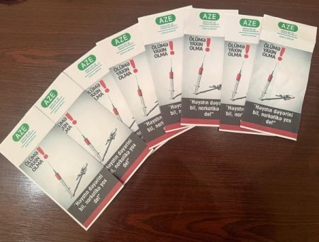 “26 İyun- Narkomaniya və Narkobiznesə qarşı Beynəlxalq Mübarizə Günü” ilə əlaqədar yeniyetmə və gənclərə maarifləndirici bukletlər paylanılıb