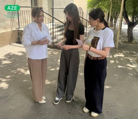 “26 İyun- Narkomaniya və Narkobiznesə qarşı Beynəlxalq Mübarizə Günü” ilə əlaqədar yeniyetmə və gənclərə maarifləndirici bukletlər paylanılıb