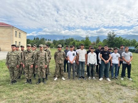 "26 İyun - Silahlı Qüvvələr Günü" münasibətilə gənclər arasında güllə atıcılığı üzrə İsmayıllı rayon turniri keçirildi