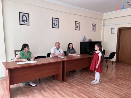 2025/2026-cı tədris ili üzrə I sinfə şagird qəbulu imtahanlarından kadrlar 