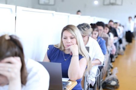 Təhsilverənlərin sertifikatlaşdırılması prosesinin test imtahanı mərhələsinin dördüncü günü yekunlaşdı