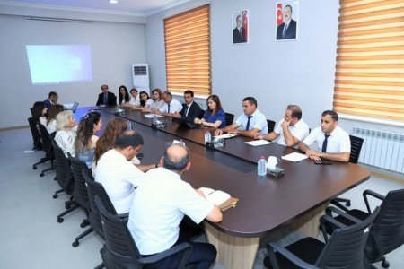 Dərsdinləmə komissiyalarının üzvləri ilə görüş keçirilmişdir
