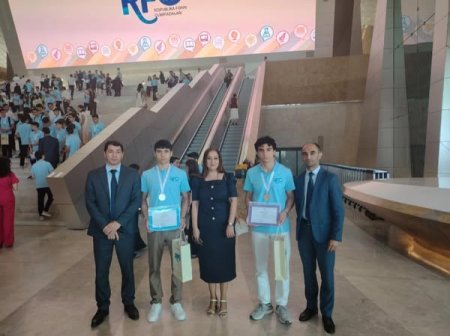 Respublika Fənn Olimpiadalarının qaliblərinə mükafatlar təqdim olunub
