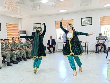 “N” saylı hərbi hissədə konsert proqramı keçirilib