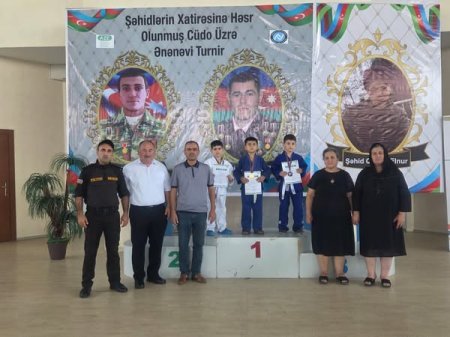 Cüdo idman növü üzrə  yeniyetmələr arasında İsmayıllı rayon turniri keçirildi