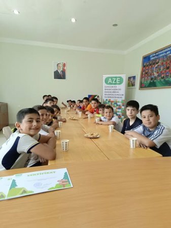 Dağlıq Şirvan Regional Gənclər və İdman İdarəsinin təşkilatçılığı ilə uşaq və yeniyetmələr üçün Günərzi yay düşərgəsi təşkil olunub