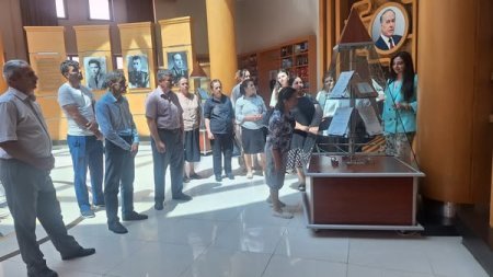 Zaqatala rayon Heydər Əliyev Mərkəzində  “Əbədi iftixar mənbəyi” adlı tədbir keçirilib