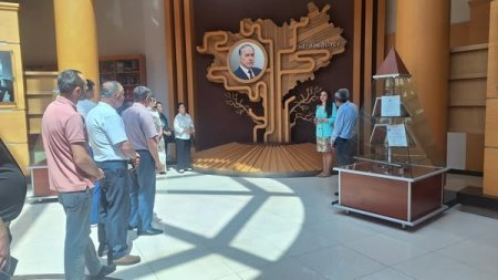 Zaqatala rayon Heydər Əliyev Mərkəzində  “Əbədi iftixar mənbəyi” adlı tədbir keçirilib