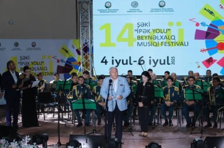 Şəki “İpək Yolu” XIV Beynəlxalq Musiqi Festivalı uğurla başa çatıb