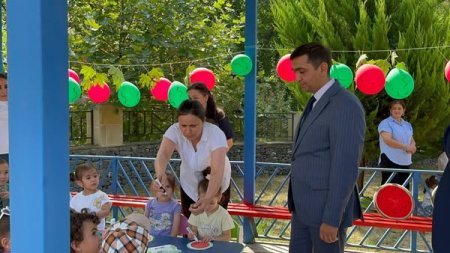 İdarənin müdir müavini Qəbələdə bir sıra təhsil müəssisələrində olub