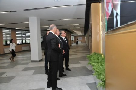 Abşeron rayonu Hökməli qəsəbəsində yeni məktəb binası istifadəyə verildi
