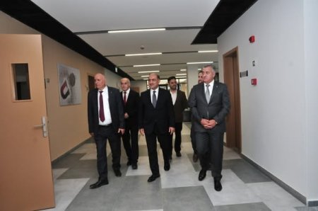 Abşeron rayonu Hökməli qəsəbəsində yeni məktəb binası istifadəyə verildi