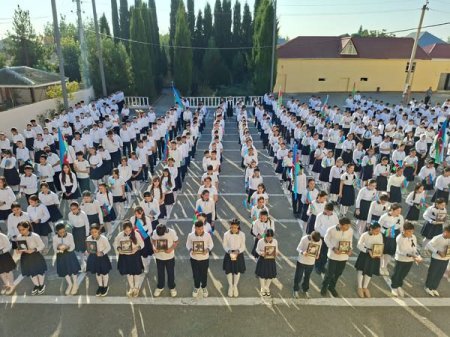 Mərkəzi Aran Regional Təhsil İdarəsinin tabeliyindəki ümumi təhsil müəssisələrində 27 Sentyabr – Anım Günü qeyd olunub