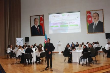 5 oktyabr Beynəlxalq Müəllimlər Günü münasibətilə Şəkidə "İntellektual oyun" keçirilib