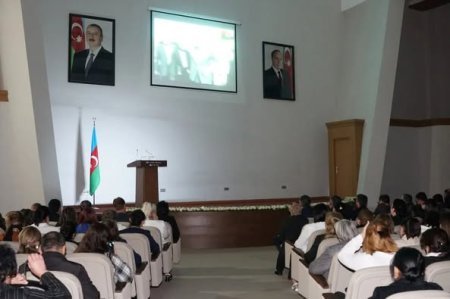 Zaqatalada “Suveren dövlətim qürur mənbəyimdir” mövzusunda   tədbir keçirilib