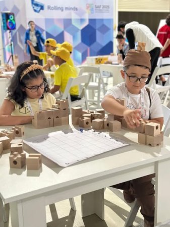 Sumqayıt şəhər İstedad Liseyinin STEAM Mərkəzinin komandaları SAF-25-də yüksək nəticə göstəriblər