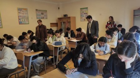 Respublika fənn olimpiadalarının məktəb turu keçirilib