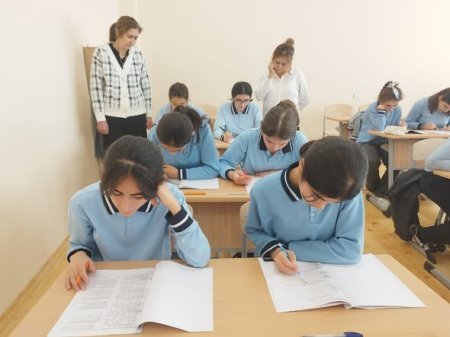 Respublika fənn olimpiadalarının məktəb turu keçirilib