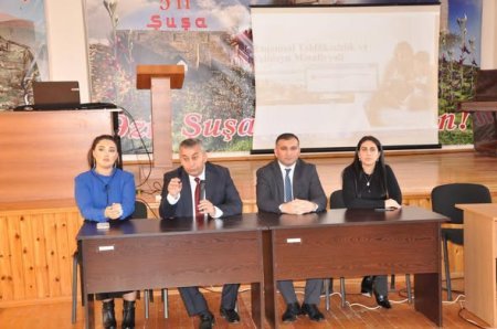 Məktəb–valideyn əməkdaşlığı mövzusunda konfrans keçirilib