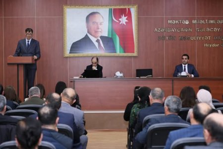 Ümumtəhsil müəssisələrinin rəhbərləri ilə görüş keçirilmişdir